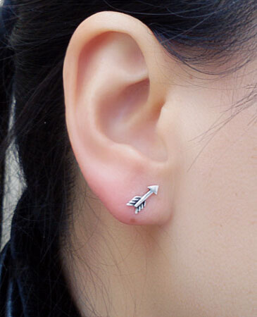 Vintage 925 Sterling Silver Arrow Earrings Vintage 925 Sterling Silver Arrow Earrings