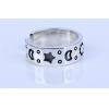 Lovely Simple 925 Sterling Silver Moon And Stars Opening Ring