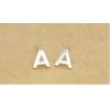 S925 Sterling Silver Alphabet Stud Earrings Letter Earring