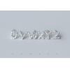 Alphabet Earring 925 Sterling Silver Letter Stud Earrings Initial Earrings