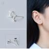 Alphabet Earring 925 Sterling Silver Letter Stud Earrings Initial Earrings