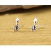 Vintage 925 Sterling Silver Arrow Earrings