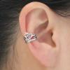 Vintage 925 Sterling Silver Imperial Crown Earrings