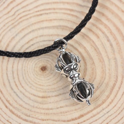 Buddha Jewelry Tibetan Vajra Dorje Pendant Buddha Jewelry Tibetan Vajra Dorje Pendant