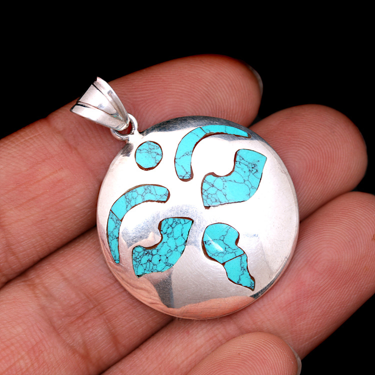 Handmade Nepalese Wisdom Eyes Pendant Handmade Nepalese Wisdom Eyes Pendant