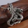 Vintage Thai Silver Dragon Pendant