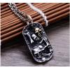 Vintage 925 Silver Terror Death Valley Skull Pendant No Chain