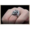 Vintage 925 Silver Dragon Ring - Wishbop