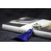 Handmade 925 Sterling Silver Blue Zircon Gaudencio Box Pendant